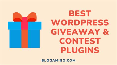 wordpress contest plugins|10 WordPress Contest Plugins for Your Next Viral Giveaway.